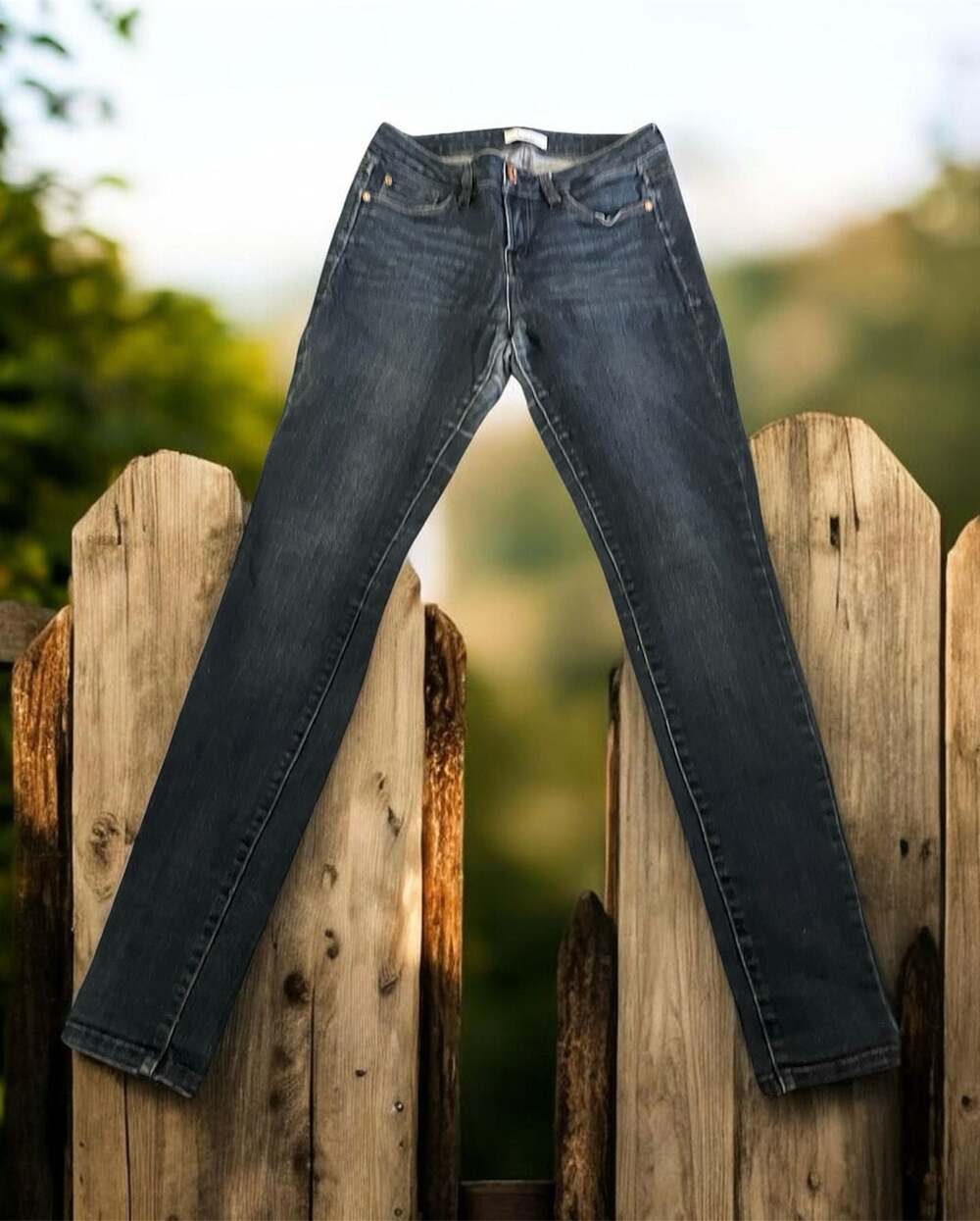 kensie jeans You Look Pretty Skinny Dark Wash Denim Jeans Size 26